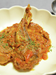 ラムのトマトカレー煮込み-レシピのメイン写真