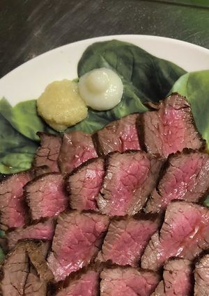 ウッツの牛肉のたたき-レシピのメイン写真