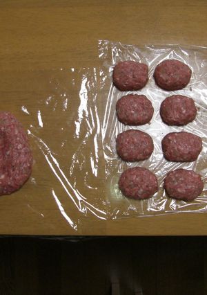 挽き肉の冷凍保存-レシピのメイン写真