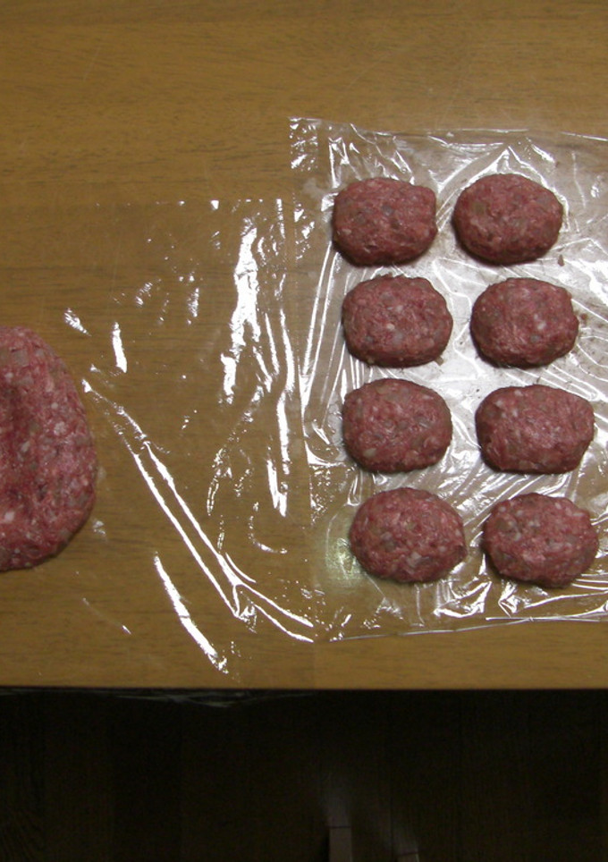 挽き肉の冷凍保存-レシピのメイン写真