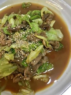豚肉とキャベツの生姜炒め-レシピのメイン写真