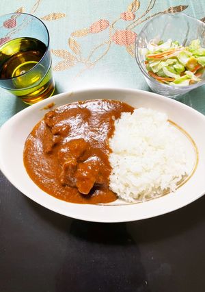 ルーから作るポークカレー-レシピのメイン写真