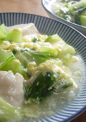 鶏胸と卵の☆塩あんかけご飯-レシピのメイン写真