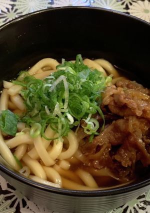 覚書:肉うどん-レシピのメイン写真