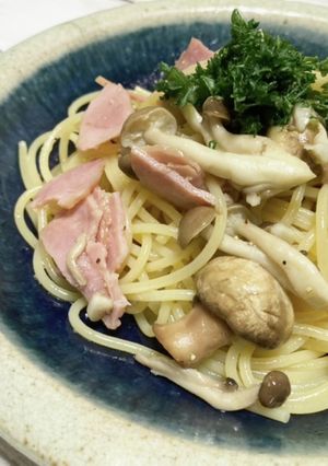 1食¥120 キノコのパスタ-レシピのメイン写真