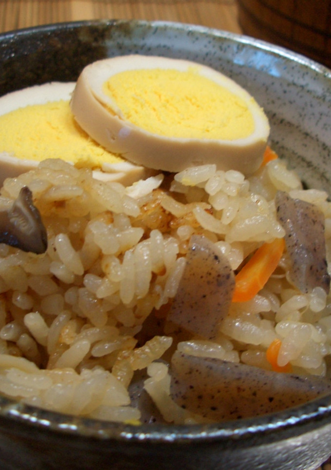 捨てないで！おでんのスープで炊き込みご飯-レシピのメイン写真