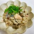 天然生鮭の炊き込みごはん