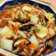 干し椎茸が決めて!中華丼?八宝菜?