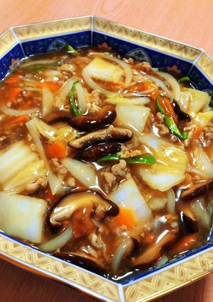 干し椎茸が決めて！中華丼？八宝菜？-レシピのメイン写真
