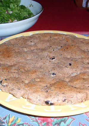 ノンオイル☆黒豆黒ごまパン-レシピのメイン写真