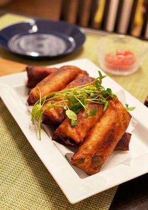 タイ風ピリ辛春巻き-レシピのメイン写真