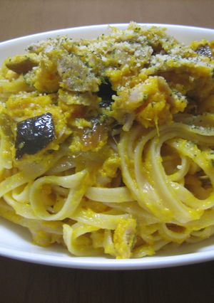 カボチャとアンチョビのパスタ-レシピのメイン写真