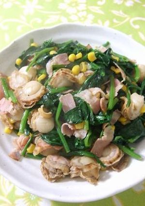 具沢山☆ほうれん草のバター炒め-レシピのメイン写真
