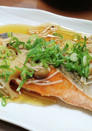 鮭のきのこあんかけ-レシピのメイン写真
