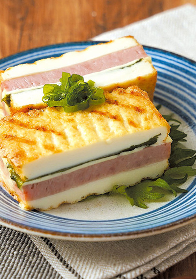 厚揚げのソーセージミート挟み焼き-レシピのメイン写真