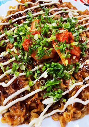 辛ラーメン《広島焼き風》-レシピのメイン写真