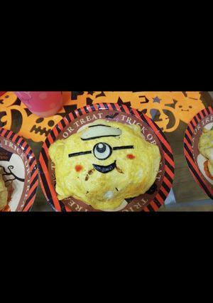 ミニオンオムライス-レシピのメイン写真