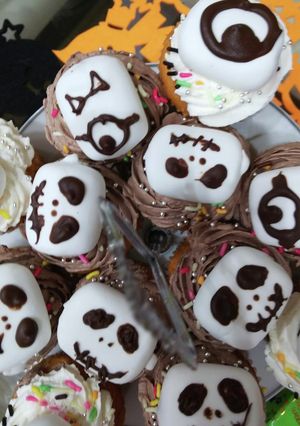 ハロウィンカップケーキ-レシピのメイン写真