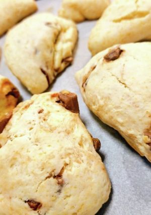 簡単スコーン チョコとノーマル-レシピのメイン写真