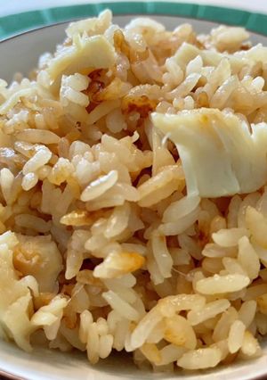 ホタテの醤油ご飯-レシピのメイン写真