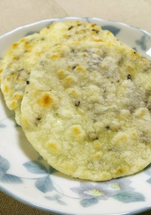 ごまチーズせんべい-レシピのメイン写真