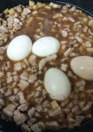 ☆フライパン一つでルーローハン☆-レシピのメイン写真