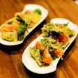 トマトの天ぷら バジルと紫蘇