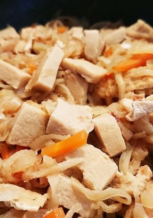 切り干し大根と高野豆腐の煮物☆しっかり味-レシピのメイン写真