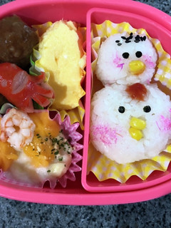 キャラ弁 ピヨピヨ親子-レシピのメイン写真