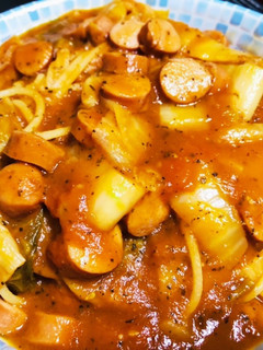 簡単トマトパスタ-レシピのメイン写真