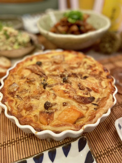 秋鮭ときのこのキッシュ♩-レシピのメイン写真