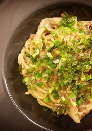 プロ直伝！茹でないレンチン和風パスタ-レシピのメイン写真