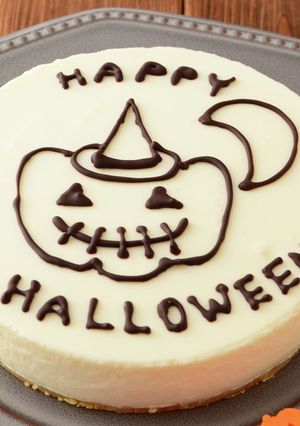 レアチーズケーキ~ハロウィンVer~-レシピのメイン写真