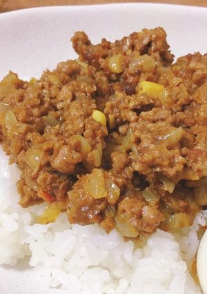 10分でできちゃう!甘酒ドライカレー-レシピのメイン写真