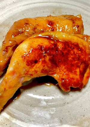 お鍋DE!骨付き鶏もも肉の照り焼き-レシピのメイン写真