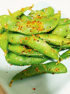 冷凍枝豆でも!簡単枝豆のスパイス炒め-レシピのメイン写真