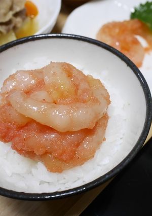 甘えびめんたい-レシピのメイン写真