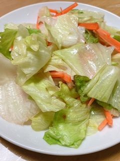 レタスとにんじんのマリネ-レシピのメイン写真