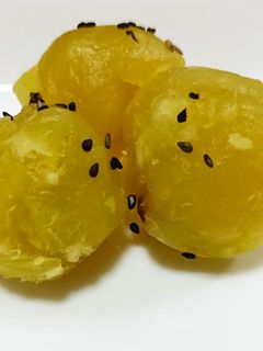 急に団子が作りたい!簡単さつまいも団子-レシピのメイン写真