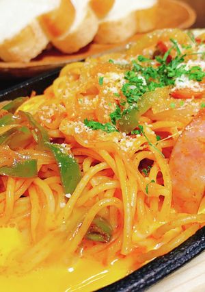 鉄板ナポリタン-レシピのメイン写真