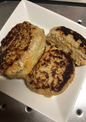 もも肉・豚こま　手作りハンバーグ-レシピのメイン写真