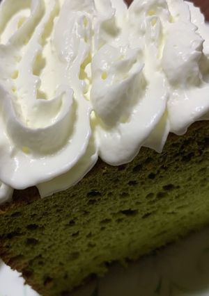 抹茶シフォンケーキ　その2-レシピのメイン写真