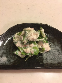 四角豆の梅じゃこ白あえ-レシピのメイン写真