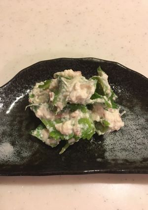 四角豆の梅じゃこ白あえ-レシピのメイン写真