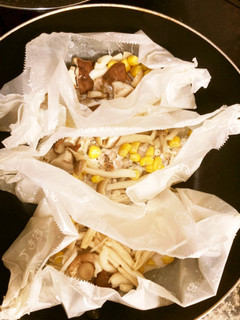 鮭とキノコのバジルオイル蒸し-レシピのメイン写真