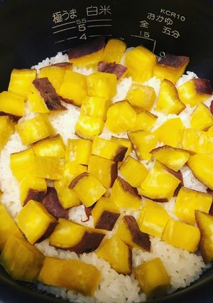 さつまいもご飯はお酒入れないのが正解!-レシピのメイン写真