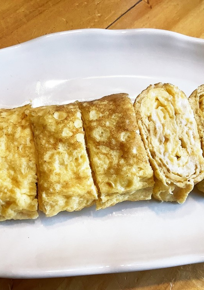 私の定番　塩味の玉子焼き-レシピのメイン写真