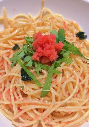 ジョリーパスタ風　明太子パスタ-レシピのメイン写真