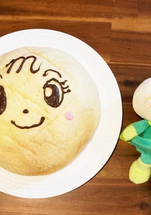 ジャンボなメロンパンナちゃん-レシピのメイン写真