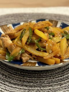 節約!じゃがいもと豚肉の青椒肉絲-レシピのメイン写真